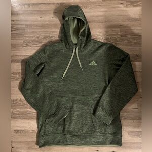 Men’s green adidas climawarm hoodie